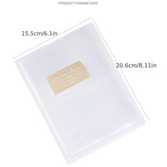 Nail Sticker Album Storage Holder Double-sided Use Nail Art Display Book