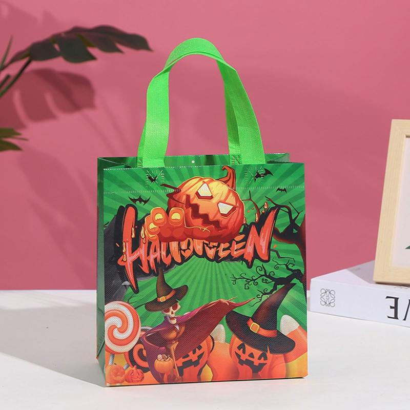 Halloween Treat Bags Nonwoven Party Favor Tote Bags