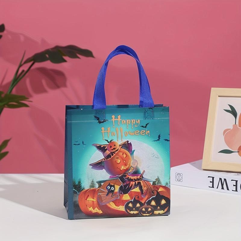 Halloween Treat Bags Nonwoven Party Favor Tote Bags