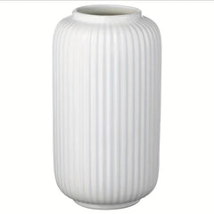 Striped Ceramic Vase Modern Decor Home Accent
