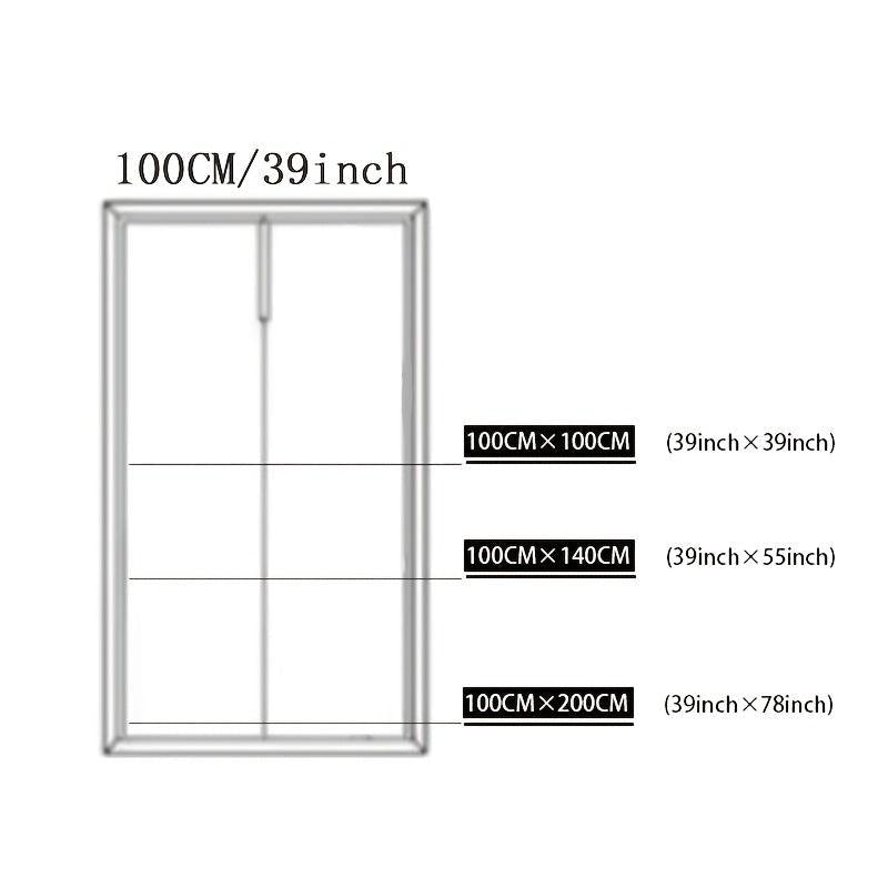 1pc Lace Rod Door Curtain Room Kindergarten Living Room Nursery Bedroom Door Dec