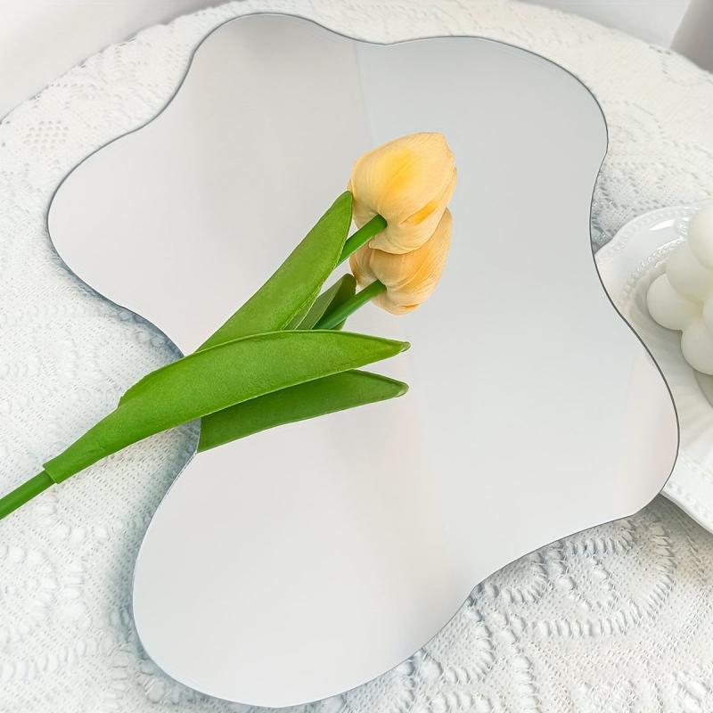 Modern Irregular Plastic Wall Decorative Mirror Wall Stickers