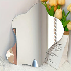 Modern Irregular Plastic Wall Decorative Mirror Wall Stickers