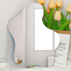 Modern Irregular Plastic Wall Decorative Mirror Wall Stickers