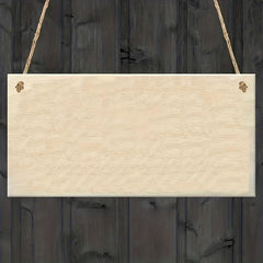 Wooden Sign Decor Home Wall Decor Hanging Decoration