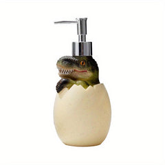 3D Dinosaur Soap Dispenser Hand Sanitizer Pump Bathroom Countertop Refillable