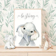 Safari Woodlands Baby Animals And Motivational Quotes Posters