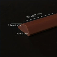 1M Bathroom Splash Guard Water Stopper Shower Threshold Dam