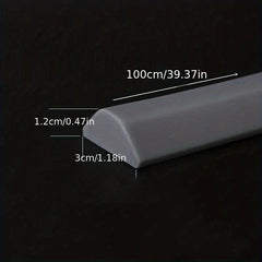 1M Bathroom Splash Guard Water Stopper Shower Threshold Dam