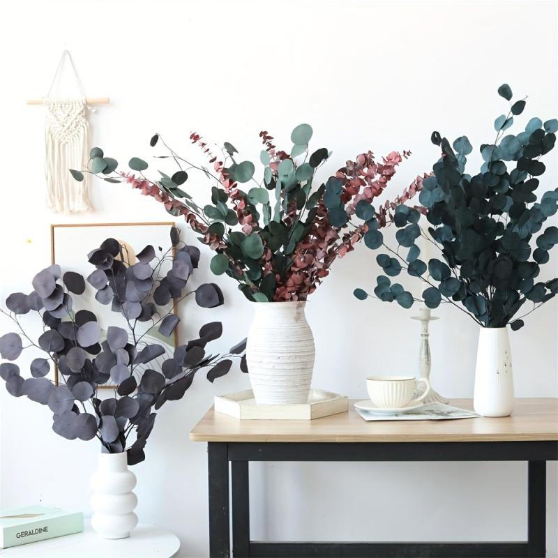 10pcs Dried Eucalyptus Leaves Flower Real Plant DIY Bouquet