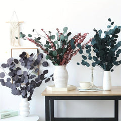 10pcs Dried Eucalyptus Leaves Flower Real Plant DIY Bouquet