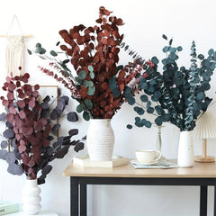 10pcs Dried Eucalyptus Leaves Flower Real Plant DIY Bouquet