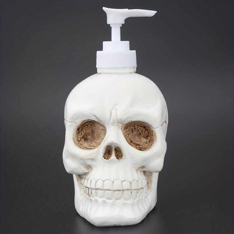 Creative Skull Hand Sanitizer Bottle for Bathroom and Countertop