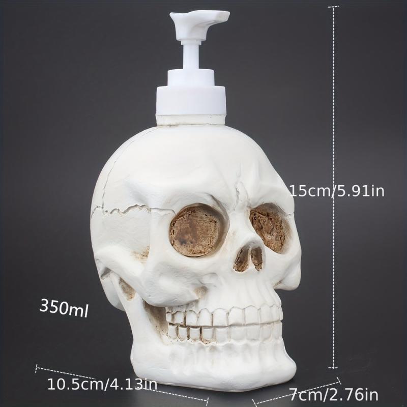 Creative Skull Hand Sanitizer Bottle for Bathroom and Countertop