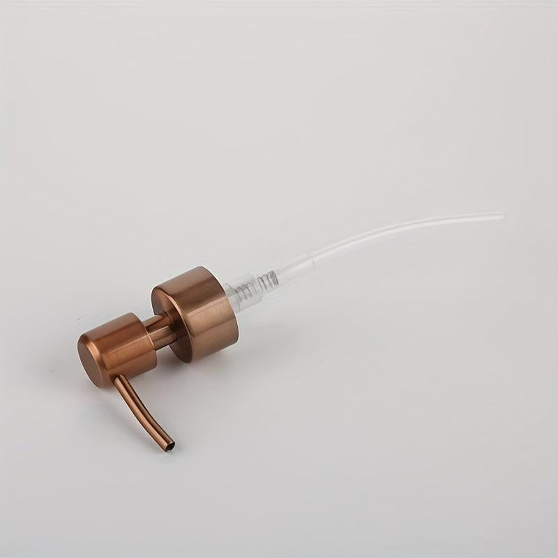 Stainless Steel Countertop Soap Dispenser with Pump for Bathroom