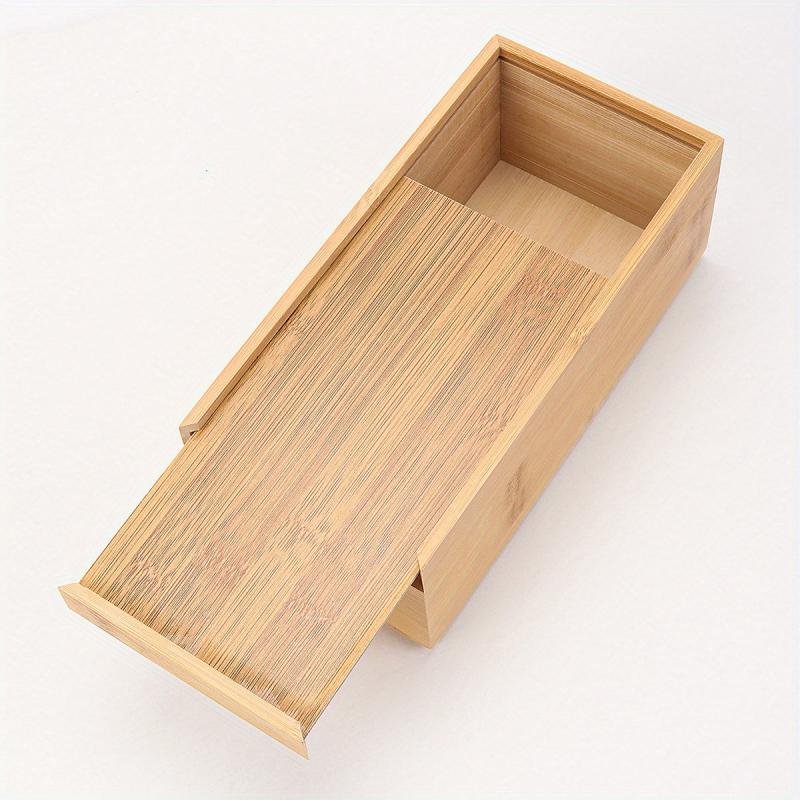 Wooden Tissue Box Cover Napkin Dispenser Rectangular Holder