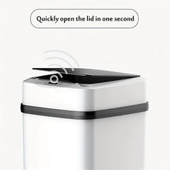 Intelligent Induction Trash Can with USB Charging Cable