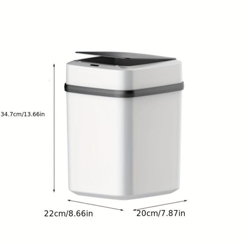 Intelligent Induction Trash Can with USB Charging Cable