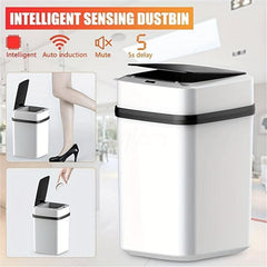Intelligent Induction Trash Can with USB Charging Cable
