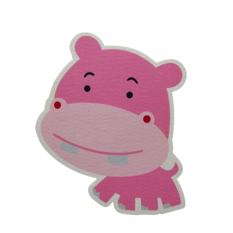 Cartoon Fragrant Sticker Felt Self Adhesive Wall Sticker Bathroom Decor