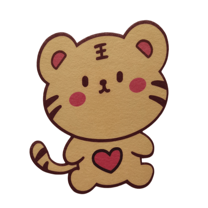 Cartoon Fragrant Sticker Felt Self Adhesive Wall Sticker Bathroom Decor