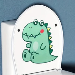 Cartoon Fragrant Sticker Felt Self Adhesive Wall Sticker Bathroom Decor