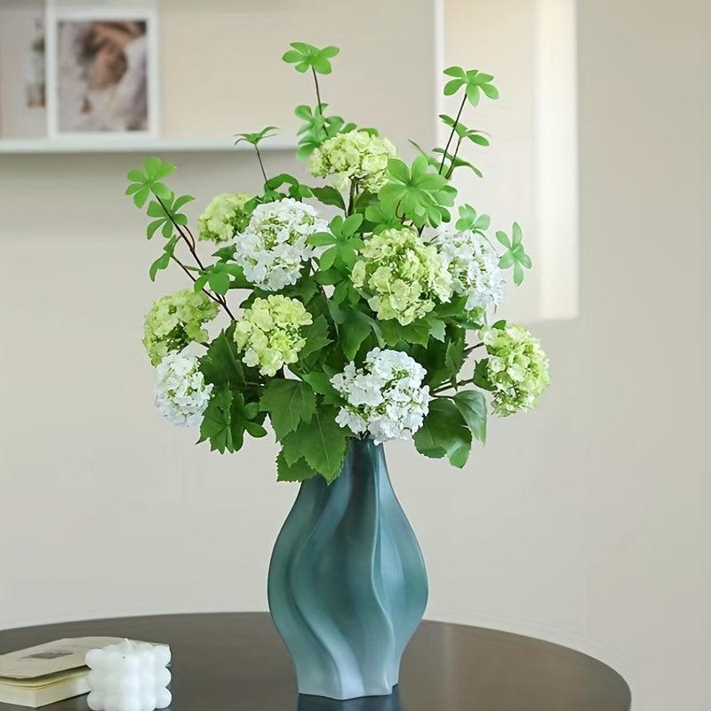 Artificial Hydrangeas for Weddings & Home Decor - Long Lasting Faux Flowers