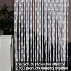 Window Curtain Lace Embroidered Sheer Curtain Home Wedding Decoration