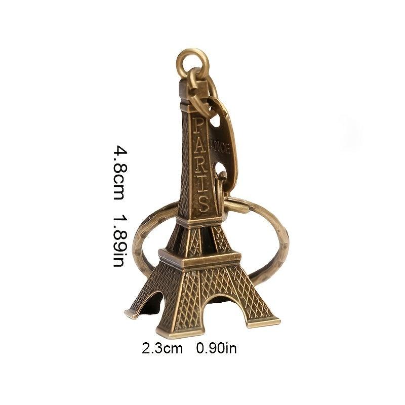 Vintage Eiffel Tower Statue Pendant Mini Metal Paris Tower Craft