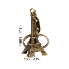 Vintage Eiffel Tower Statue Pendant Mini Metal Paris Tower Craft
