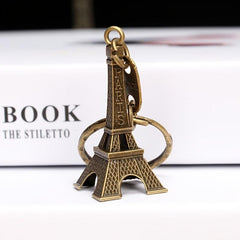 Vintage Eiffel Tower Statue Pendant Mini Metal Paris Tower Craft