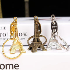 Vintage Eiffel Tower Statue Pendant Mini Metal Paris Tower Craft