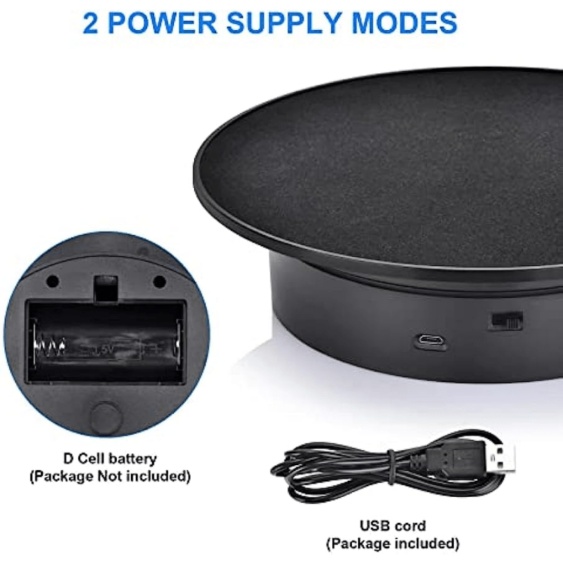 Motorized Rotating Display Stand for Product Display