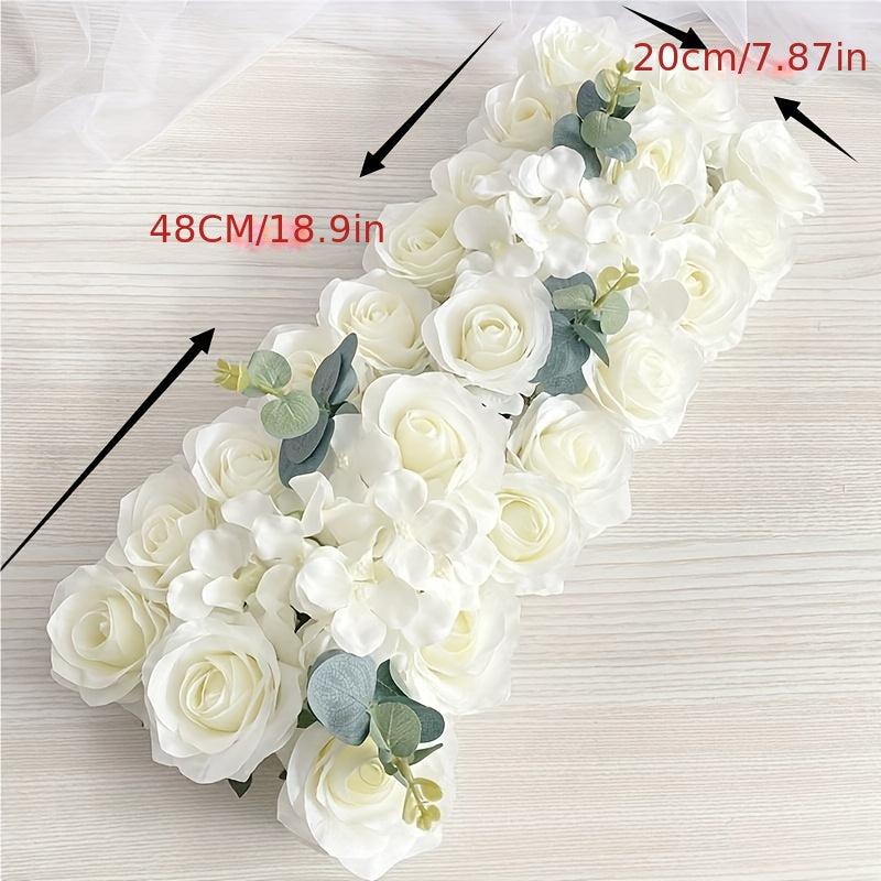Artificial Flower Wall Wedding Proposal Simulation Silk Finished Decor