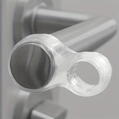 2pcs Door Handle Bumper Wall Protector Reusable Anti Collision Buffer