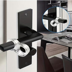 2pcs Door Handle Bumper Wall Protector Reusable Anti Collision Buffer