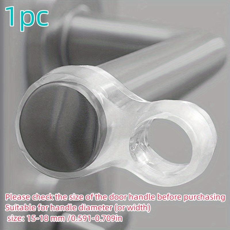 2pcs Door Handle Bumper Wall Protector Reusable Anti Collision Buffer