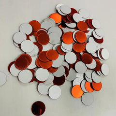 100pcs Round Acrylic Mirror Wall Sticker