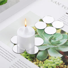 100pcs Round Acrylic Mirror Wall Sticker
