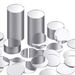 100pcs Round Acrylic Mirror Wall Sticker