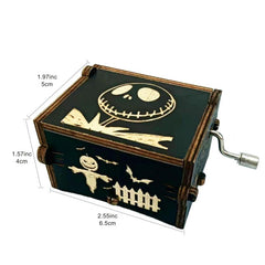 Christmas Surprise Hand Cranked Music Box