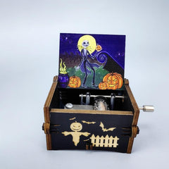 Christmas Surprise Hand Cranked Music Box