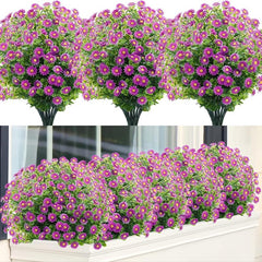 2pcs Artificial Daisy Flower DIY Home Decor Realistic Faux Bridal Bouquets