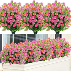 2pcs Artificial Daisy Flower DIY Home Decor Realistic Faux Bridal Bouquets