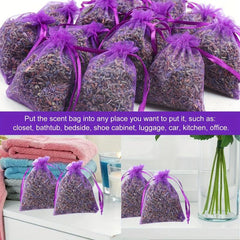 French Lavender Sachet Loose Dried Flowers x10