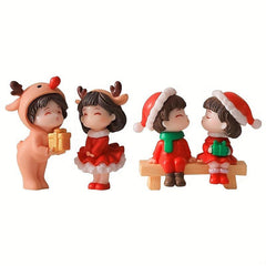 Christmas Couple DIY Decoration Character Doll Ornaments
