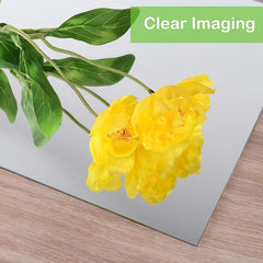 4pcs Frameless Wall Mirror Tiles Full Length Gym Mirrors