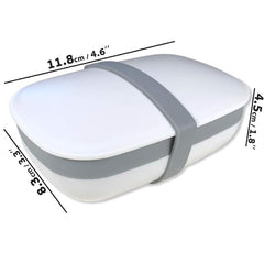 Portable Soap Box with Sponge Saver Leak Proof Soap Dish