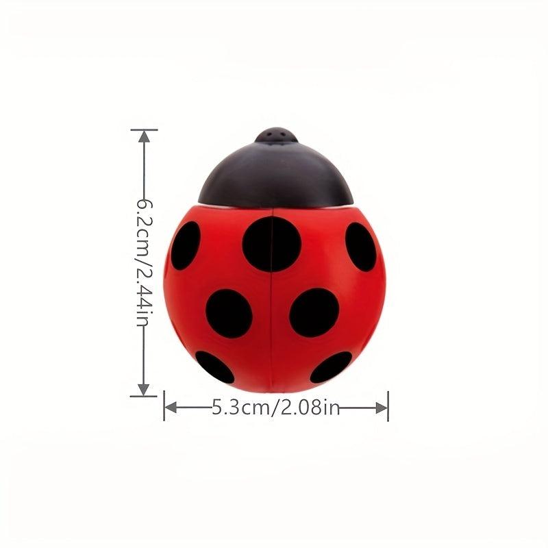 Ladybug Toothbrush Holder Suction Cup Wall Mounted Organizer