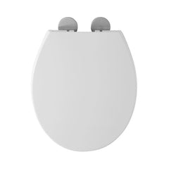 Round PP Toilet Seat Cover Silent Slow Down Quick Release